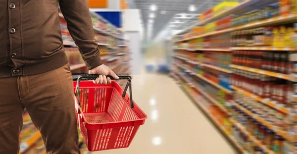 Internet tienda de alimentos super mercado —  Fotos de Stock