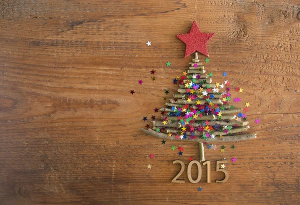 Symbolem vánočního stromu — Stock fotografie
