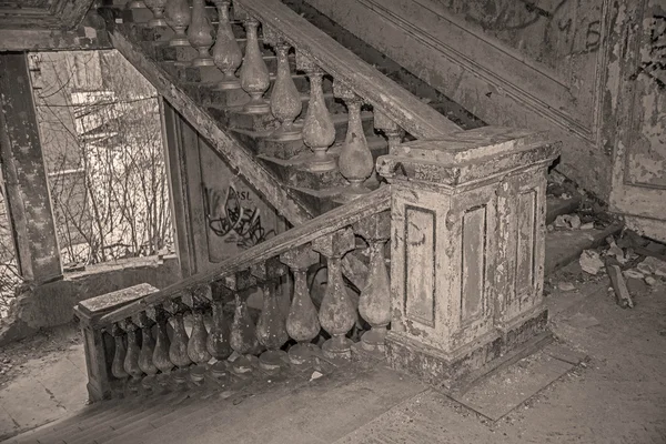 abandoned concrete Stairway