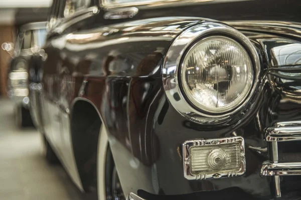 Old retro black car — Stock Photo, Image