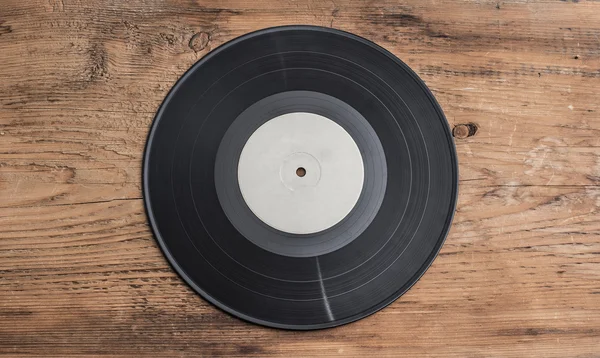 Gramophone noir Disque vinyle — Photo