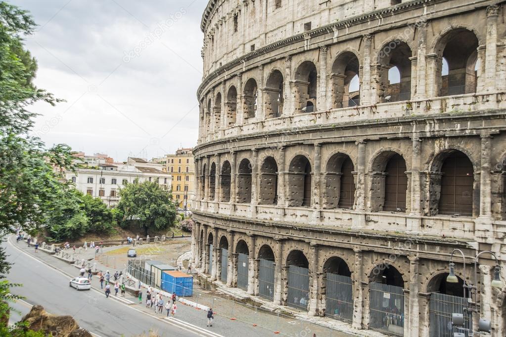 Colosseum  in Rome, Italy.  