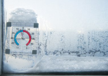 Pencereden dışarı termometre 