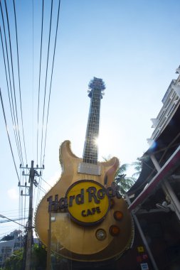 Hard Rock Cafe işareti Phuket