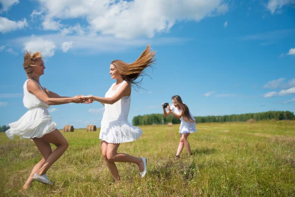 Fotograf som tar bildet – stockfoto