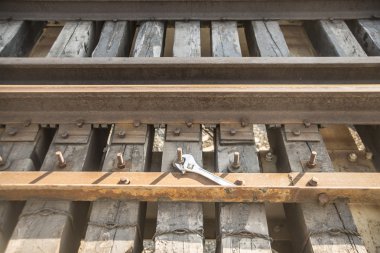  eski demiryolu üzerindeki