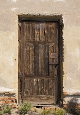 eski ahşap kapı