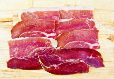 fresh serrano ham  clipart