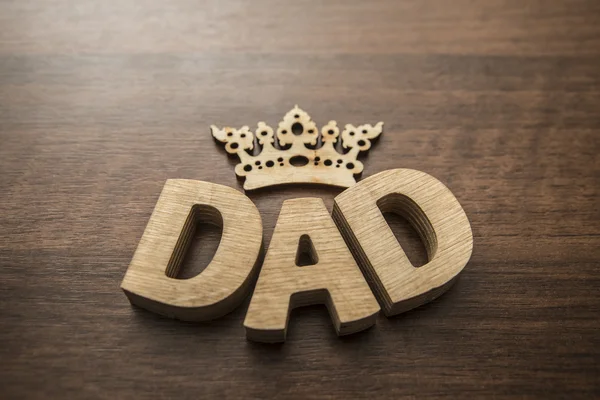 Tarjeta del Día del Padre Feliz — Foto de Stock