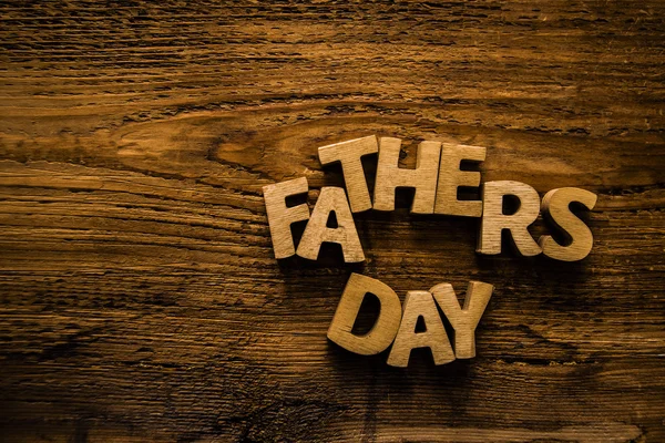 Fathers Day text — Stock Photo, Image