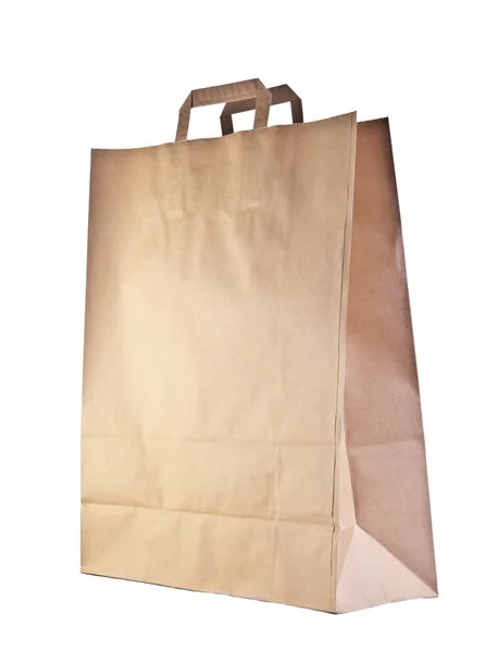 Recycled paper bag — Stock Photo, Image