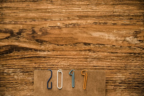 Cartão de Ano Novo — Fotografia de Stock