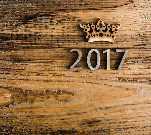Yeni yıl tebrik kartı — Stok fotoğraf