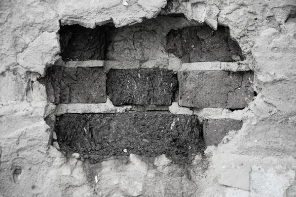Duvarın Arkası Tuğla Resmi Kapat — Stok fotoğraf