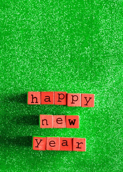 Щасливий Новий Рік 2021 Щасливий Новорічний Напис — стокове фото