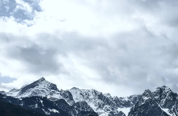 Alperna Berg Tyskland Nära Bayern Tyska Garmisch Partenkirchen — Stockfoto