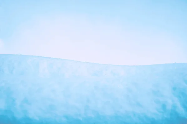 Winter Background Blue Sky Snow Layer Wintertime Background — Stock Photo, Image