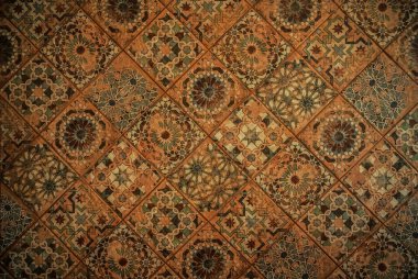 moroccan tiles background. Traditional ornate portuguese decorative azulejos tiles