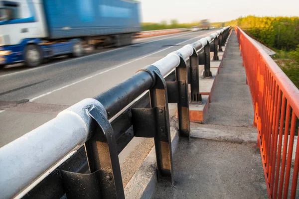 Bridge Highway Pedestrian Road Machine Bridge — Stock Photo, Image