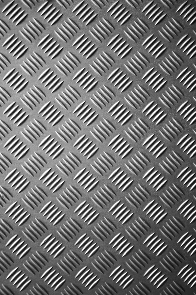 Seamless Metal Floor Plate Diamond Pattern Slip Stainless Steel Sheet — Stock Photo, Image