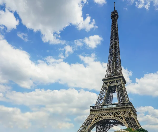 Eiffel Tower View Seine River Paris France — Stock Photo, Image