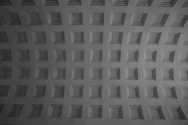 Een Gewelfd Plafond Patronen Het Plafond Van Boog Van Boog — Stockfoto