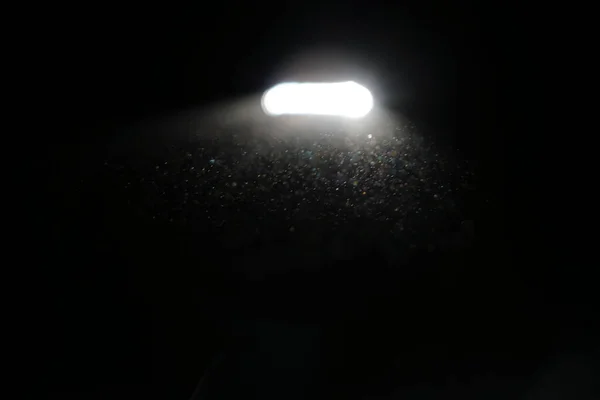 Σκούρο Glitter Πολύχρωμα Φώτα Φόντο Φώτα Μαύρο Φόντο — Φωτογραφία Αρχείου