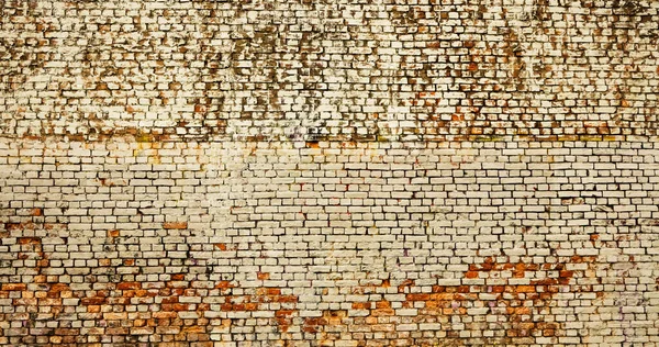 赤レトロ時代のレンガの壁を背景に テキストのスペース — ストック写真