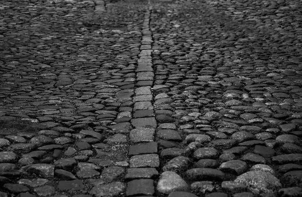 Vecchie Lastre Pavimentazione Pavimentazione Pietra Strada Stile Europeo Consistenza Delle — Foto Stock