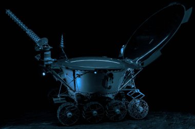 Astronotlar Müzesinde Ay Gezgini.