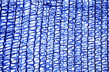 Beyaz arkaplanda izole edilmiş plastik ağ