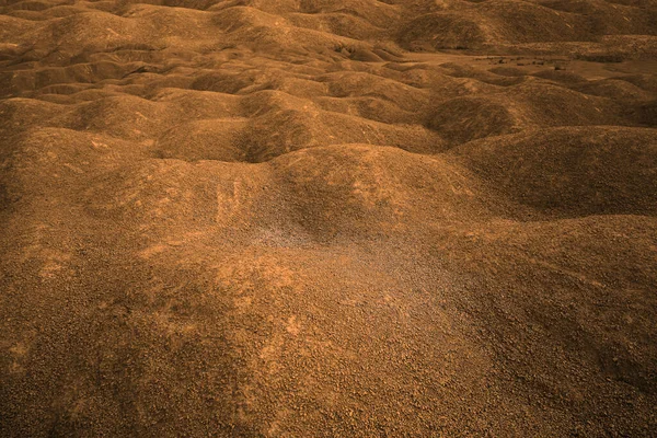 Kum Çakıl Karışımı Bir Dağ — Stok fotoğraf
