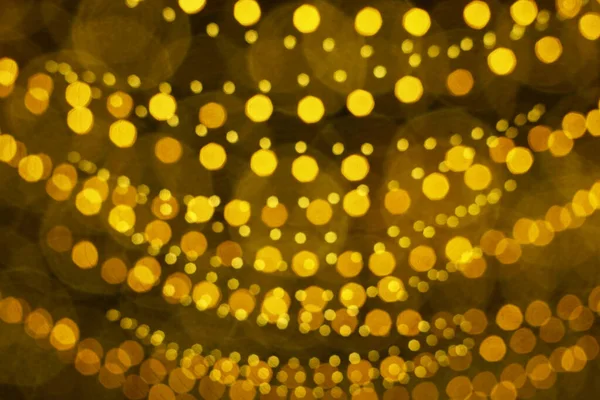 Fundo Brilho Ouro Linhas Móveis Brilhantes Efeito Luz Brilhante Confetti — Fotografia de Stock