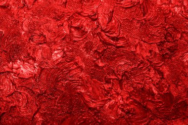 El emeği yağı. Soyut sanatsal arka plan. Tuval üzerine yağlı boya boya. Modern sanat. Renkli tuval.