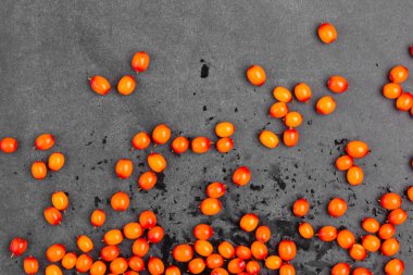 Parlak kokulu taze deniz-topalak