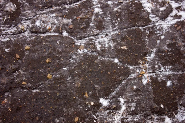 Hnědý starý asfalt — Stock fotografie