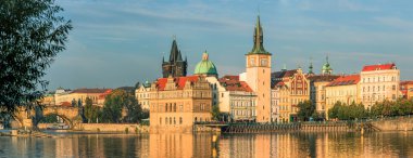 Prague Old Town nehirden Panoraması