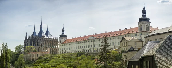 Panorama de la arquitectura histórica, Kutna Hora, Praga —  Fotos de Stock