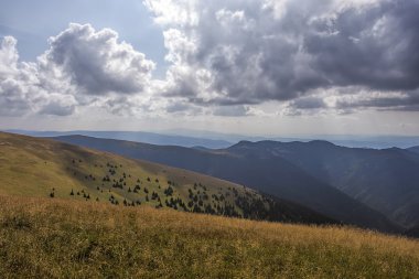 Dağlar panorama, fırtına geliyor
