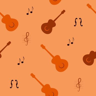 Sorunsuz vektör müzik arka plan veya desen