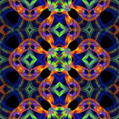 Dikişsiz fraktal arka plan