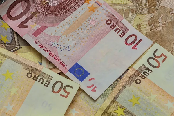 Euro pieniądze tło — Zdjęcie stockowe