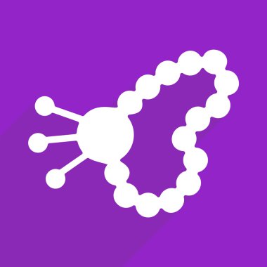 Mobil gölge, boncuk için Web Simgeler modern tasarım