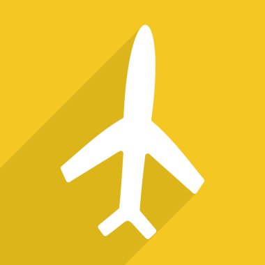 Web Simgeler modern tasarım mobil gölge için uçak