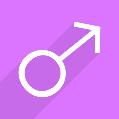 Mobil gölge, sembolü adamları için Web Simgeler modern tasarım