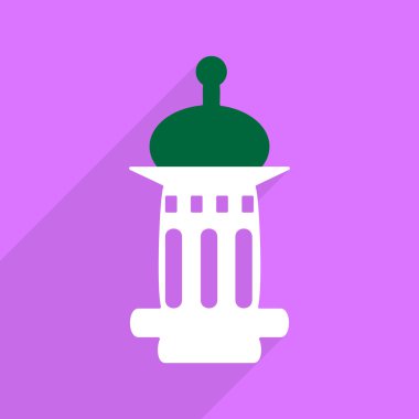 Mobil gölge, Ramazan Kareem için Web Simgeler modern tasarım