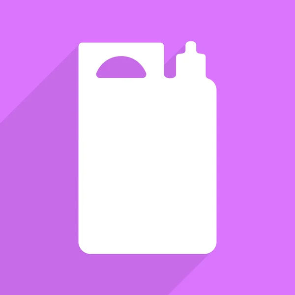 Web ikoner modern design för mobila skugga, bränsle kapseln — Stock vektor