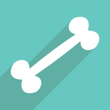 Mobil gölge, kemik için Web Simgeler modern tasarım