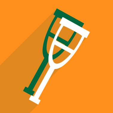 Mobil gölge, koltuk değneği için Web Simgeler modern tasarım