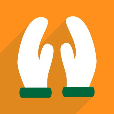 Mobil gölge için simgeler modern tasarım web, palmiye